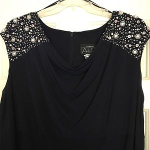 Alex Evenings Navy blue formal gown